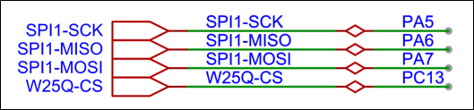 SPI-软件模拟SPI读写FLASH-硬件电路设计-2